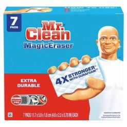 Mr. Clean Magic Eraser Extra Durable White Scouring Pad, 7/Pack (69522)
