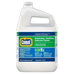 Comet Professional Multi Purpose Disinfecting - Sanitizing Liquid Bathroom Cleaner Ready To Use Refill, 1 Gal. (Case Of 3)