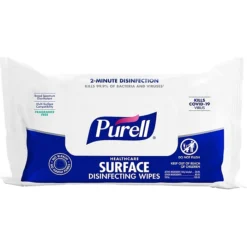 Purell Healthcare Surface Disinfecting Wipes, 72 Wipes/Pack (9370-12)