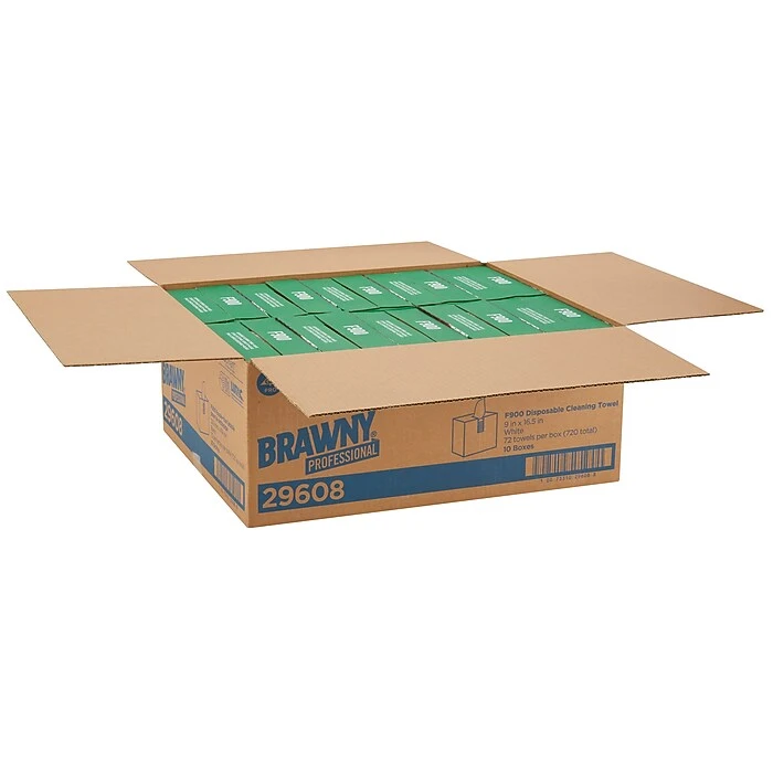 Brawny® Industrial FLAX 900 Heavy Duty Cloths, 72 Cloths/Box, 10 Boxes/Carton (29608) - Image 3