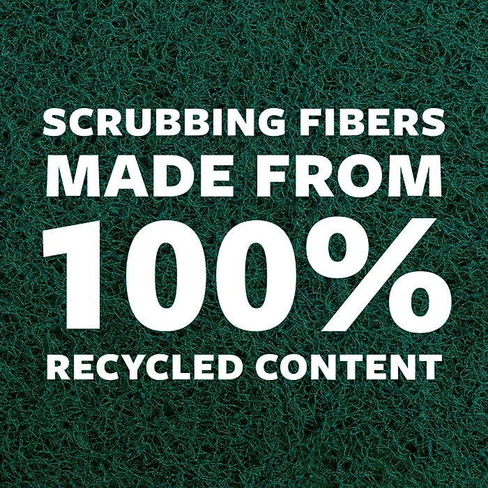 Scotch-Brite® Heavy Duty Scrub Sponges, Green/Yellow, 6/Pack (426) - Image 8