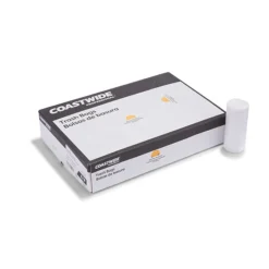 Coastwide Professional™ 12-16 Gal. Trash Bags, High Density, 13 Mic., Natural, 25 Bags/Roll, 20 Rolls (CW57406)