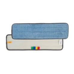 Coastwide Professional™ Microfiber Wet Mop Pad, 5" X 18", Blue (CW58010)