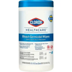 Clorox Healthcare® Bleach Germicidal Wipes, 70 Count Canister (35309)