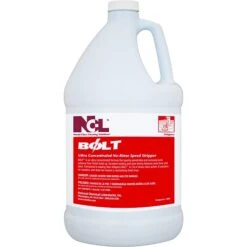 NCL Bolt Ultra Concentrated No-Rinse Speed Stripper, 1 Gallon, 4/Carton (1069-29)