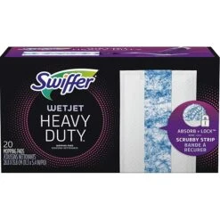Swiffer WetJet Heavy Duty Mopping Pad, 20/Pack (81789)