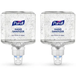 PURELL Advanced Hand Sanitizer Gel Refill For PURELL ES8 Automatic Dispenser, 1200 ML, 2/Carton (7763-02)