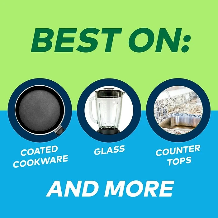 Scotch-Brite® Non-Scratch Scrub Sponge, Blue, 6/Pack (526-5) - Image 4