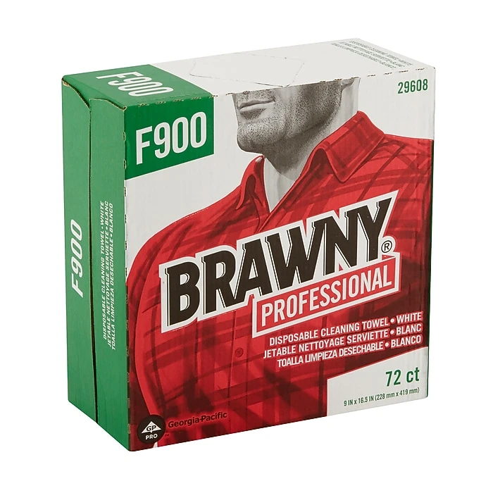 Brawny® Industrial FLAX 900 Heavy Duty Cloths, 72 Cloths/Box, 10 Boxes/Carton (29608) - Image 6