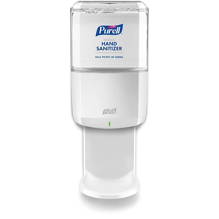 PURELL ES6 Automatic Wall Mounted Hand Sanitizer Dispenser, White (6420-01)