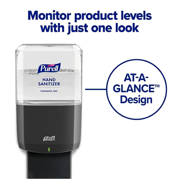 PURELL Advanced Hand Sanitizer Gentle & Free Foam Refill For PURELL ES8 Automatic Dispenser, 1200 ML, 2/Carton (7751-02) - Image 7