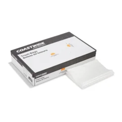 Coastwide Professional™ 55-60 Gal. Trash Bags, Low Density, 1 Mil, Clear, 100/Carton (CW17968)