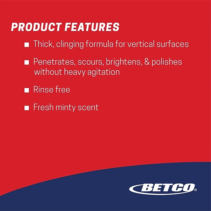 Betco Best Bet Abrasive Creme Cleanser, 32 Oz., 12 Bottles/Carton (771200X) - Image 3