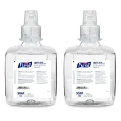 PURELL Food Processing HEALTHY SOAP E1 Foam Handwash Refill For CS6 Dispenser, Fragrance Free, 2/Carton (6583-02)