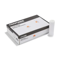 Coastwide Professional™ 20-30 Gal. Trash Bags, High Density, 10 Mic., Natural, 25 Bags/Roll, 20 Rolls (CW18197)