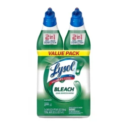 Lysol Disinfectant Bathroom Cleaner With Bleach, Liquid, 24oz (1920080078)