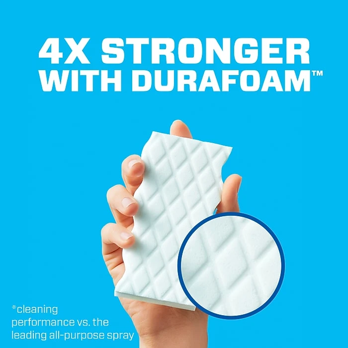 Mr. Clean Magic Eraser Extra Durable, Cleaning Pads With Durafoam, 4/Pack (82038) - Image 2