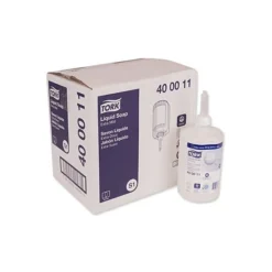 Tork Premium Extra Mild Liquid Soap, Unscented, 1 L, 6/Carton (TRK400011)