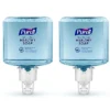 PURELL Professional CRT Healthy Soap Naturally Clean, 1200 ML, Fragrance Free Foam, 2/Carton (6470-02)