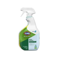Clorox EcoClean Glass Cleaner, Lemon Citrus Scent, 32 Oz. (60277)