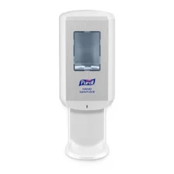 PURELL CS6 Touch-Free Hand Sanitizer Dispenser, White, For 1200 ML PURELL CS6 Hand Sanitizer Refills (6520-01)
