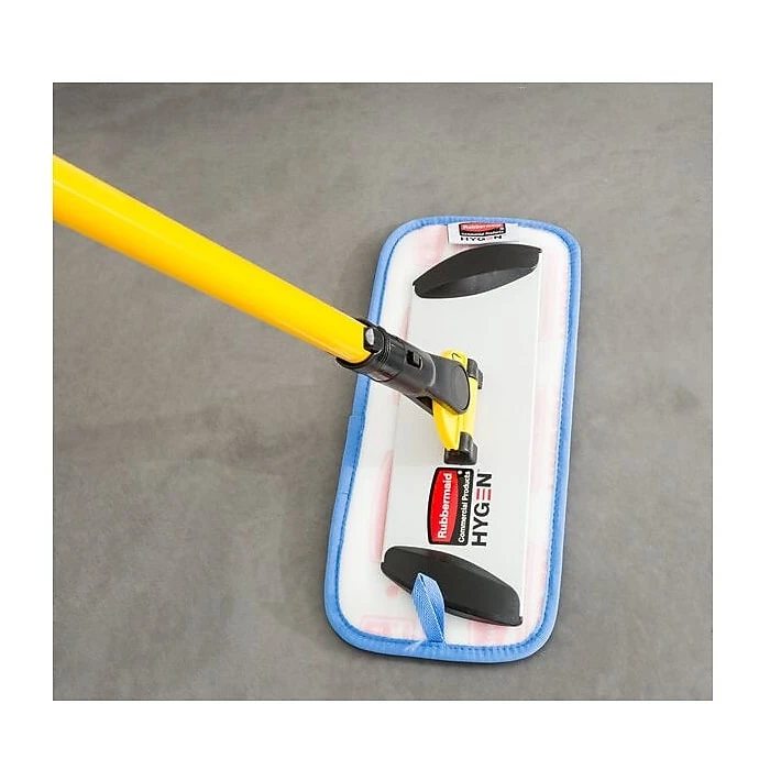 Rubbermaid HYGEN 11" Quick Connect Microfiber Wall/Stair Wet Mop Pad (FGQ82000BL00 ) - Image 2