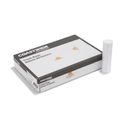 Coastwide Professional™ 30 Gal. Trash Bags, High Density, 8 Mic., Natural, 25 Bags/Roll, 20 Rolls (CW57407-CC)