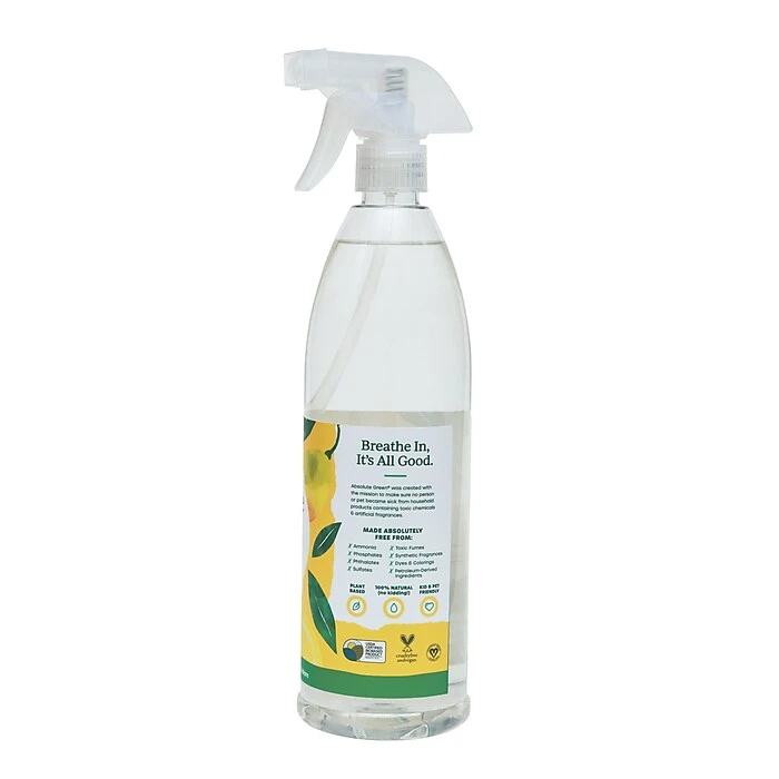 Absolute Green Natural Multipurpose Cleaner, Lemon, 6/Carton (AG2-ST-6) - Image 3