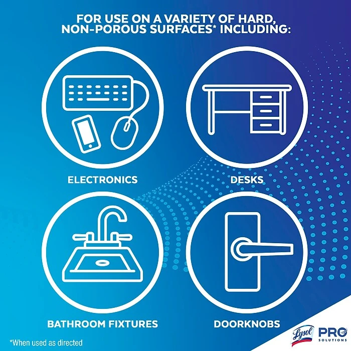 Lysol Disinfecting Wipes, Lemon And Lime Blossom, 35 Wipes/Canister, 3 Canisters/Pack (1920082159) - Image 7