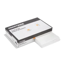 Coastwide Professional™ 40-45 Gal. Trash Bags, Low Density, 0.74 Mil, White, 100/Carton (CW18192)