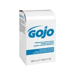 GOJO Premium Liquid Foaming Hand Soap Refill For 800 Series Dispenser, Waterfall Scent, 800 ML./ 27 Fl. Oz., Dozen (9106-12)