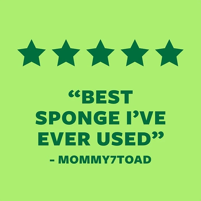 Scotch-Brite® Heavy Duty Scrub Sponges, Green/Yellow, 6/Pack (426) - Image 9