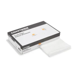 Coastwide Professional™ 55-60 Gal. Trash Bags, Low Density, 0.74 Mil, White, 100/Carton (CW18187-CC)