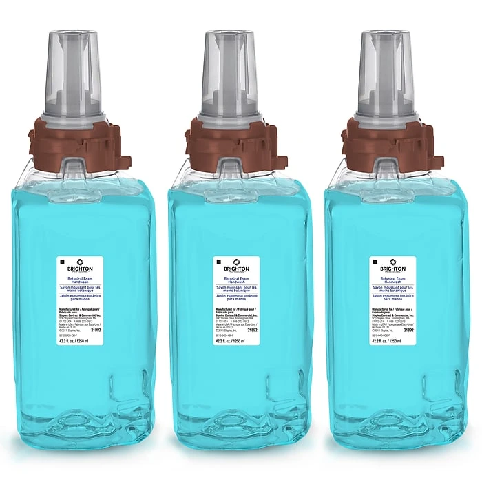 Brighton Professional™ Foaming Hand Wash, Botanical Scent, ADX-1,250 ML, 3/Ct (21892) - Image 2