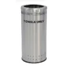 Commercial Zone Products® Precision Series® Imprinted Medium 25-Gallon Capacity Towel Bin (78282999)