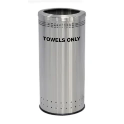 Commercial Zone Products® Precision Series® Imprinted Medium 25-Gallon Capacity Towel Bin (78282999)