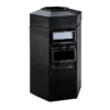 Commercial Zone Products® Islander Series Bermuda 1 Waste Container And Windshield Service Center, Black (755301)