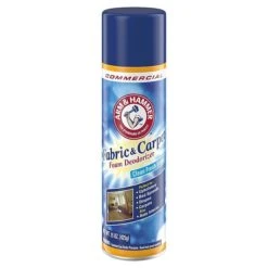 Arm & Hammer Fabric And Carpet Foam Deodorizer, Fresh Scent, 15 Oz Aerosol, 8/carton
