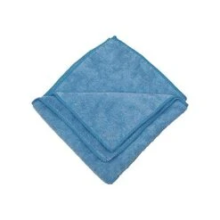 Zwipes 16 X 16" Microfiber Cleaning Towel, Blue, Package Of 12 (H1-725)