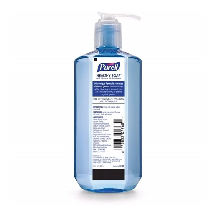 PURELL® Brand HEALTHY SOAP® Clean And Fresh, Fresh Scent, 12 Fl Oz Pump Bottle (8101-12-CMR01AD) - Image 2