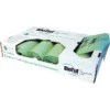 BioTuf Compostable 60-64 Gallon Trash Bags, 1 Mil, Green, 100 CT, 5 Rolls Of 20 Bags Per Roll (Y9460YE R01)