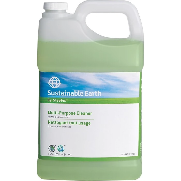 Sustainable Earth By Staples® All Purpose Cleaner Refill, Ready To Use, 1 Gallon (SEB641001-A-CC)