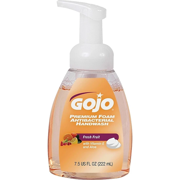GOJO Antibacterial Foaming Soap, Fresh Fruit, 7.5 Oz. (5710-06) - Image 5