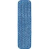 Rubbermaid HYGEN™ Microfiber Damp Mop Pad, Blue, 18" (FGQ41000BL00)