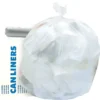 Heritage Bag 4 Gallon Industrial Trash Bag, High Density, 6 Mic, Natural Kraft, 50 Bags/Roll, 40 Rolls (Z3418RN R01