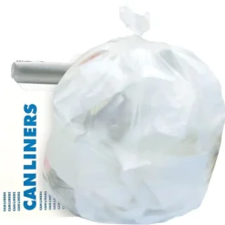 Heritage Bag 4 Gallon Industrial Trash Bag, High Density, 6 Mic, Natural Kraft, 50 Bags/Roll, 40 Rolls (Z3418RN R01