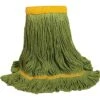 O'Dell 1200 Series Medium Recycled PET Mop Head, 5" Headband, Green (1200M/GR)