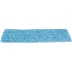 Rubbermaid Commercial Products Economy Wet Mopping Pad, Microfiber, 18", Blue (FGQ40900BL00)