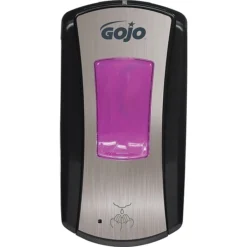 GOJO® LTX-12™ Soap Dispenser, Chrome/Black (1919-04)