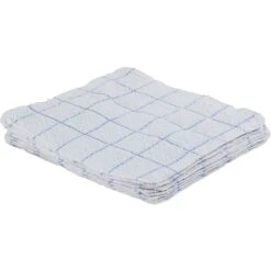 Monarch Brands Terry Dish Cloths, 12" X 12", Blue, 12/Pk